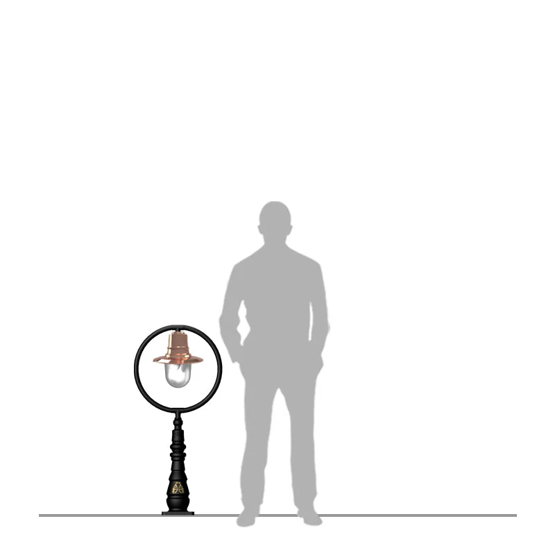 Station Master 1Lt Bollard  - Cast Iron/Copper - Image 19