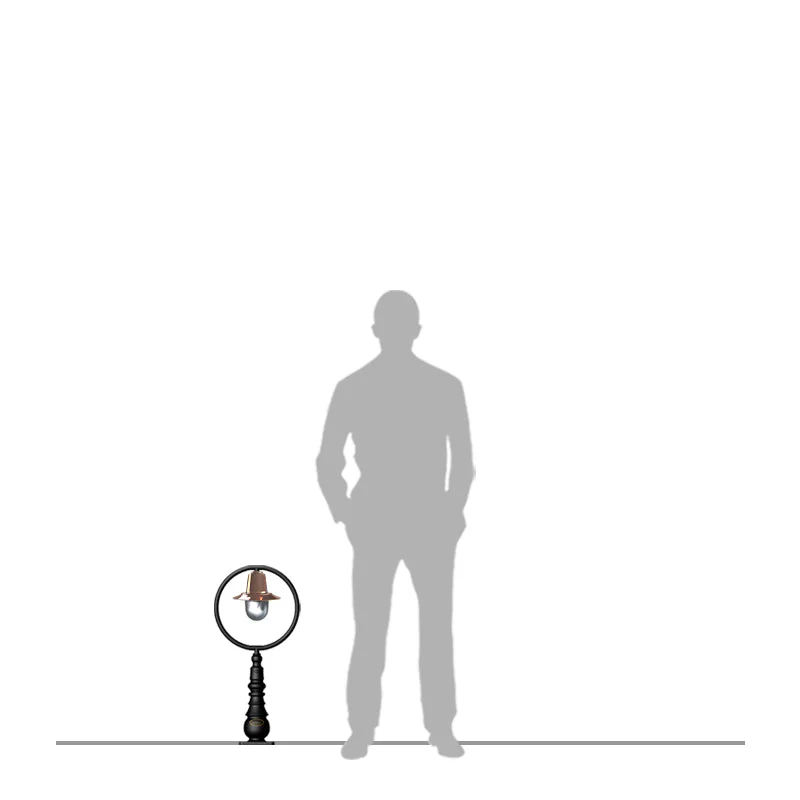 Station Master 1Lt Bollard  - Cast Iron/Copper - Image 21