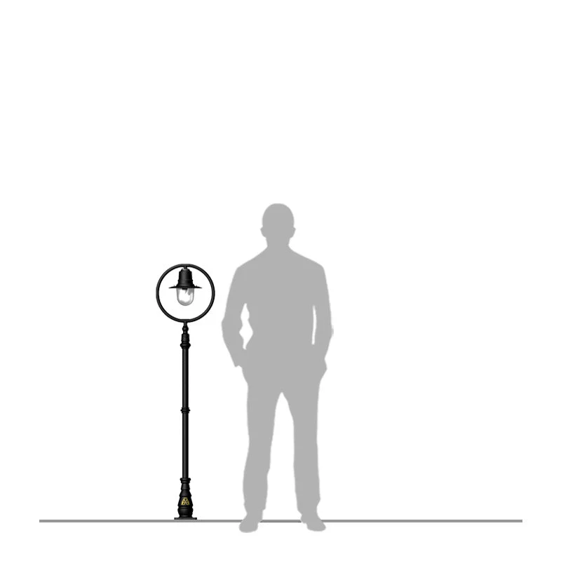 Station Master 1Lt Lamp Post - Cast Iron/Copper - Image 21