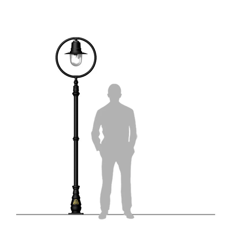 Station Master 1Lt Lamp Post - Cast Iron/Copper - Image 25