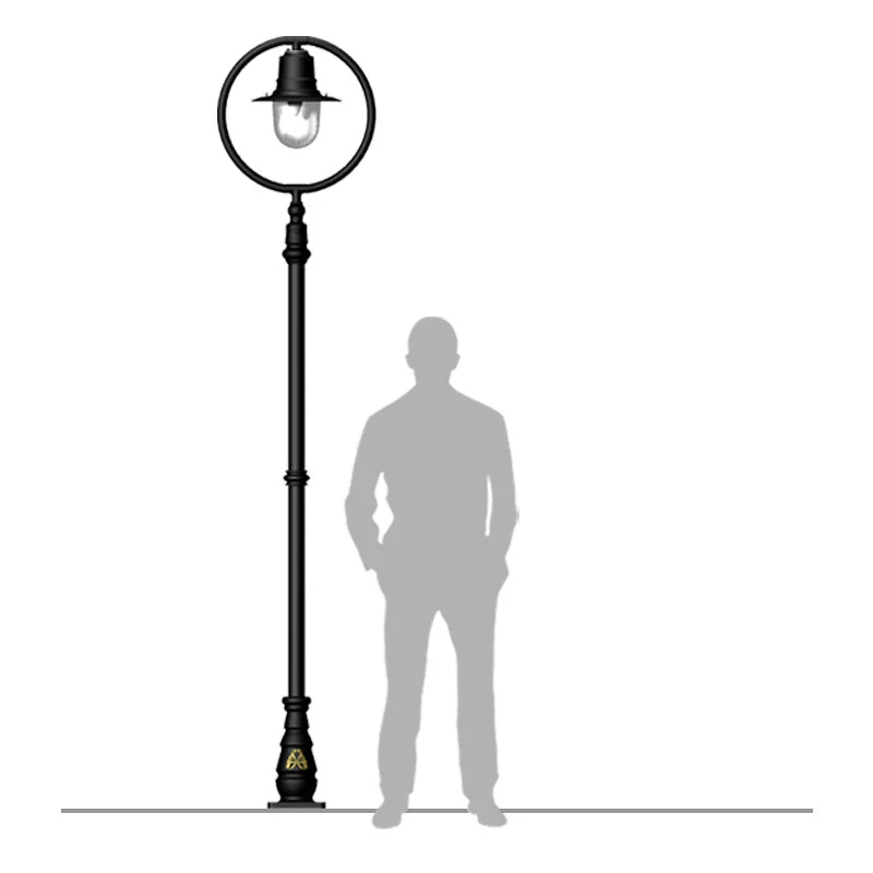 Station Master 1Lt Lamp Post - Cast Iron/Copper - Image 29
