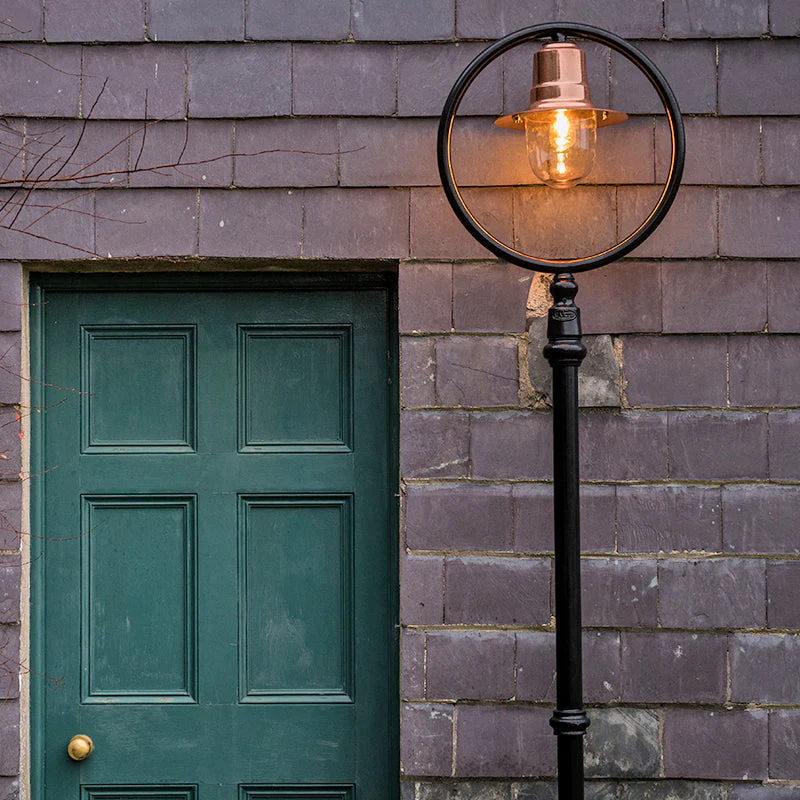 Station Master 1Lt Lamp Post - Cast Iron/Copper - Image 3