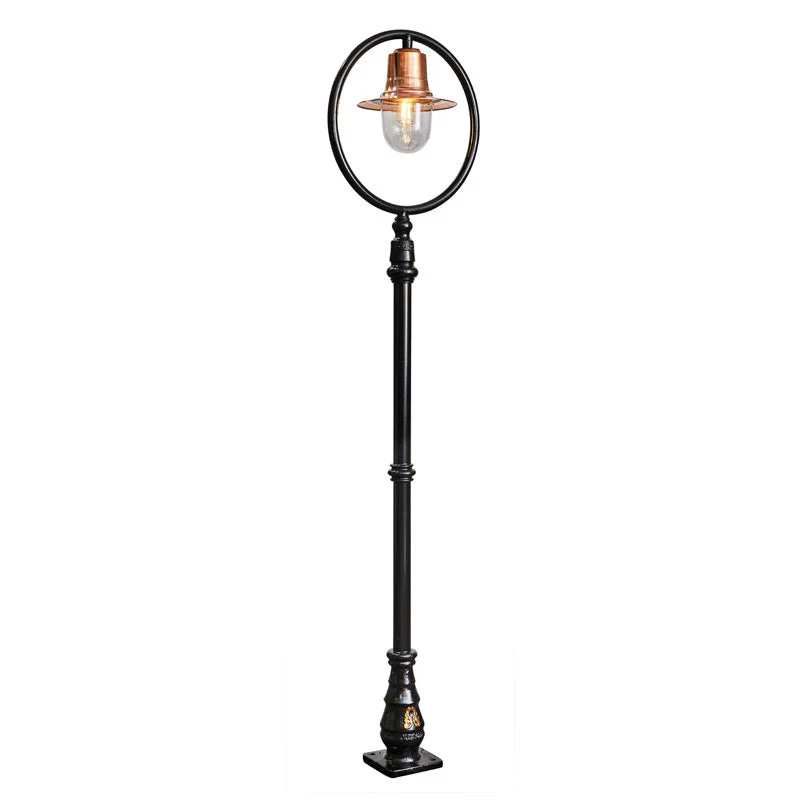 Station Master 1Lt Lamp Post - Cast Iron/Copper - Image 9