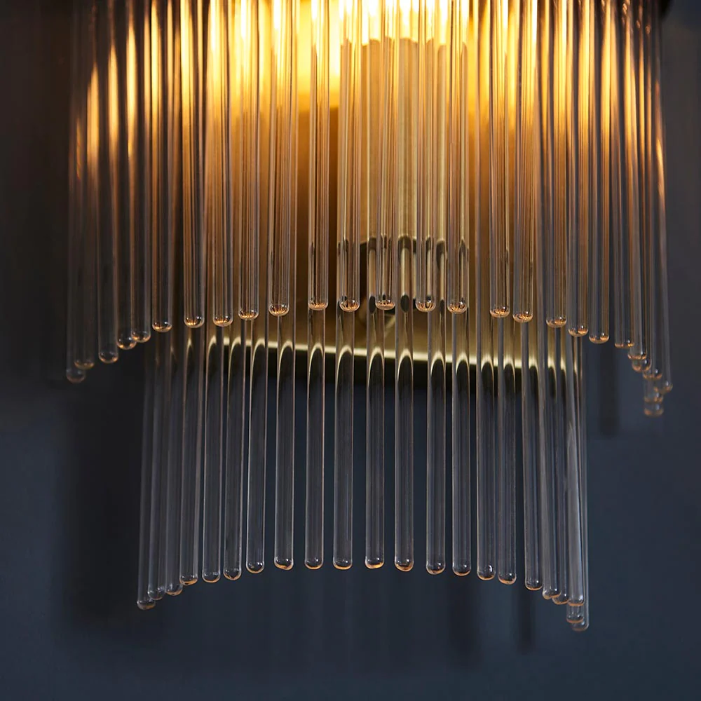 Stefan 1Lt Wall Lamp - Brass/Nickel - Image 3