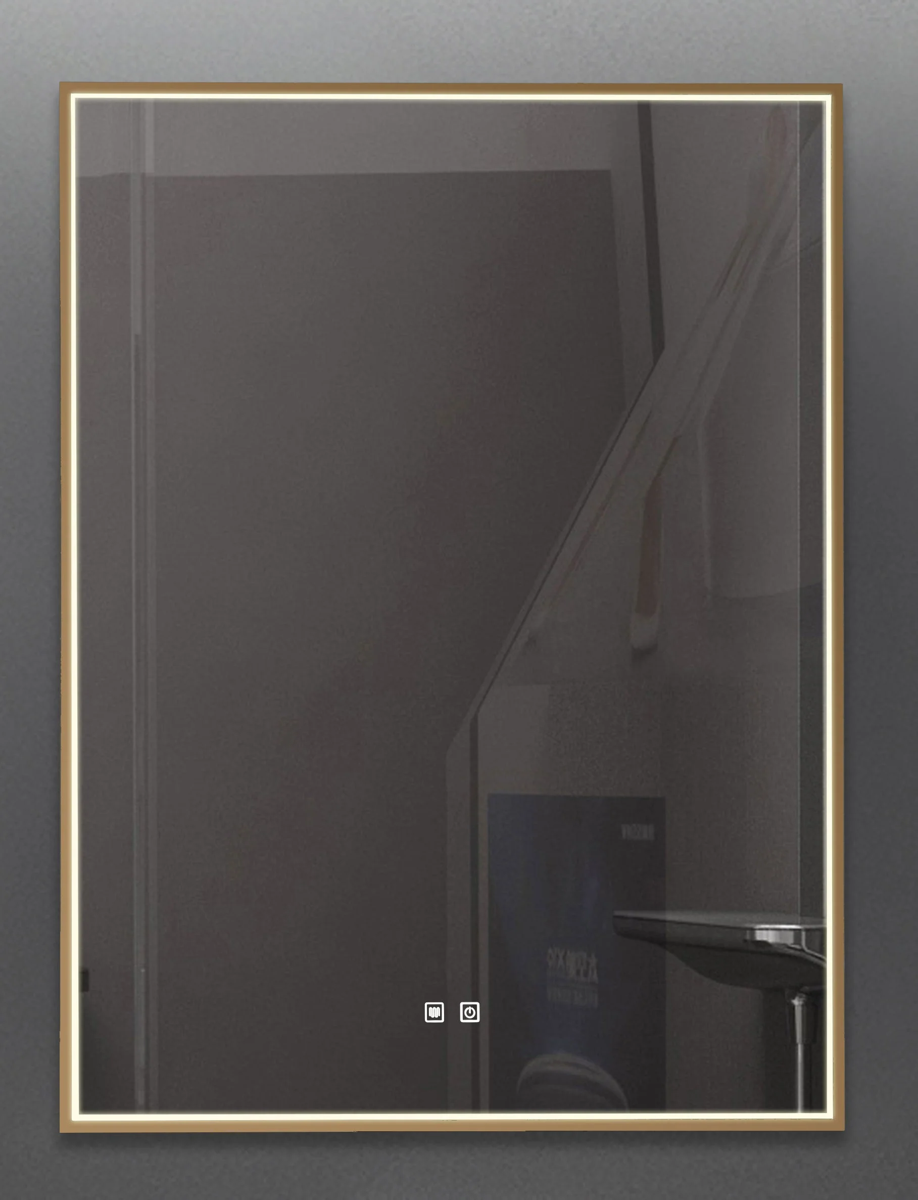 Stellar Rectangle LED Mirror - Various Sizes & Finishes - Image 6