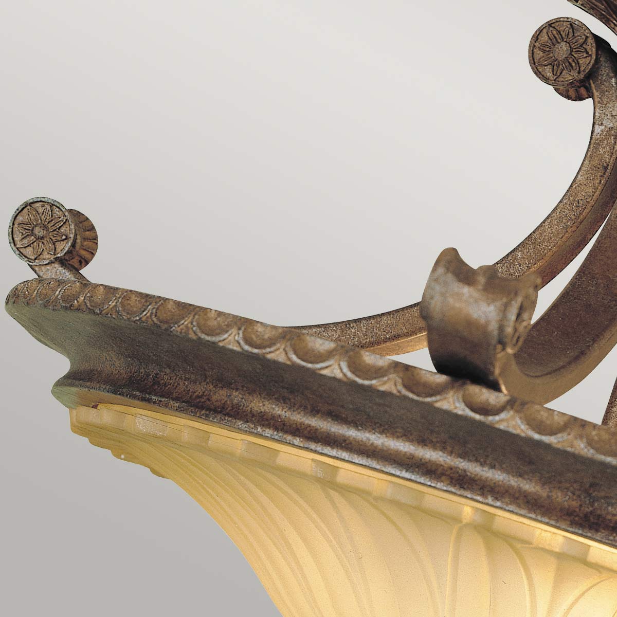 Stirling Castle 2 Light Semi-Flush - British Bronze - Image 3