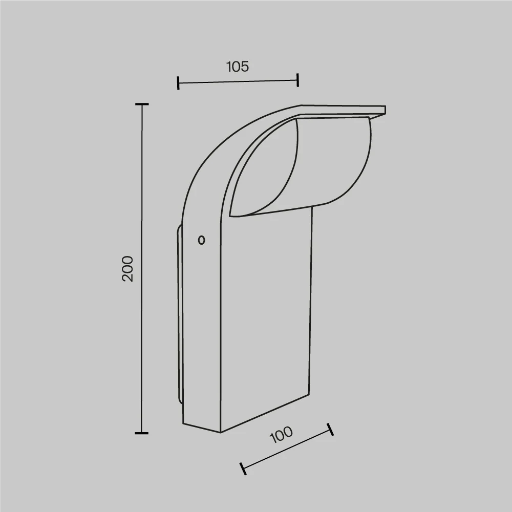Stock Outdoor Wall Light - Image 2