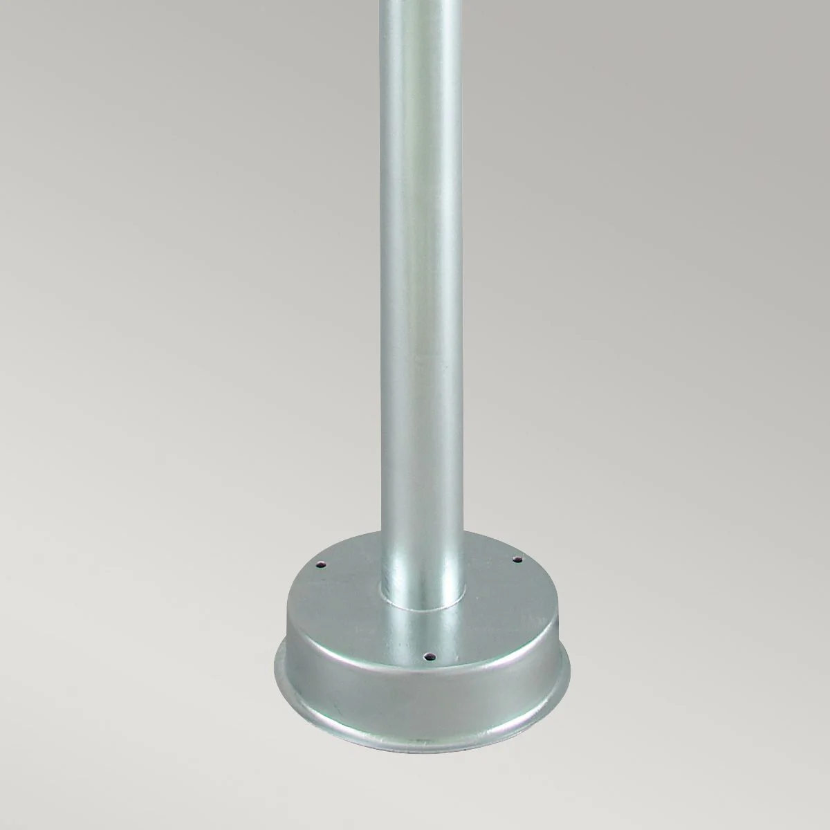Stockholm 1/3Lt Pillar - Black/Galvanised IP54 E27 - Image 8