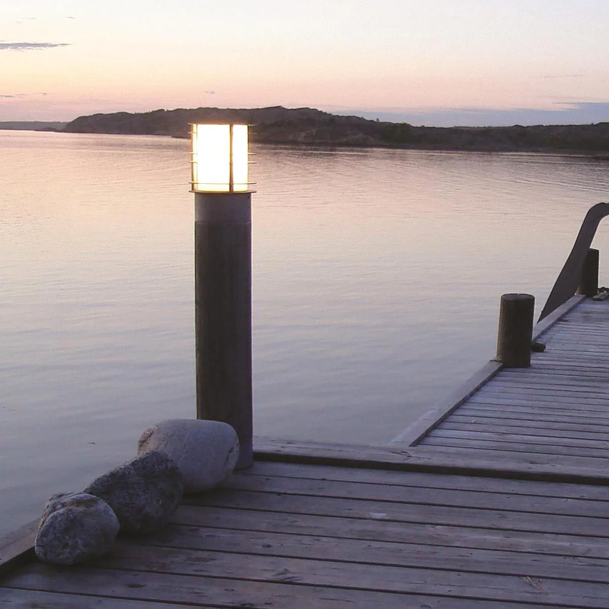 Stockholm 1 Light Small/Medium/Large Bollard - Various Finish E27 IP65 - Image 28
