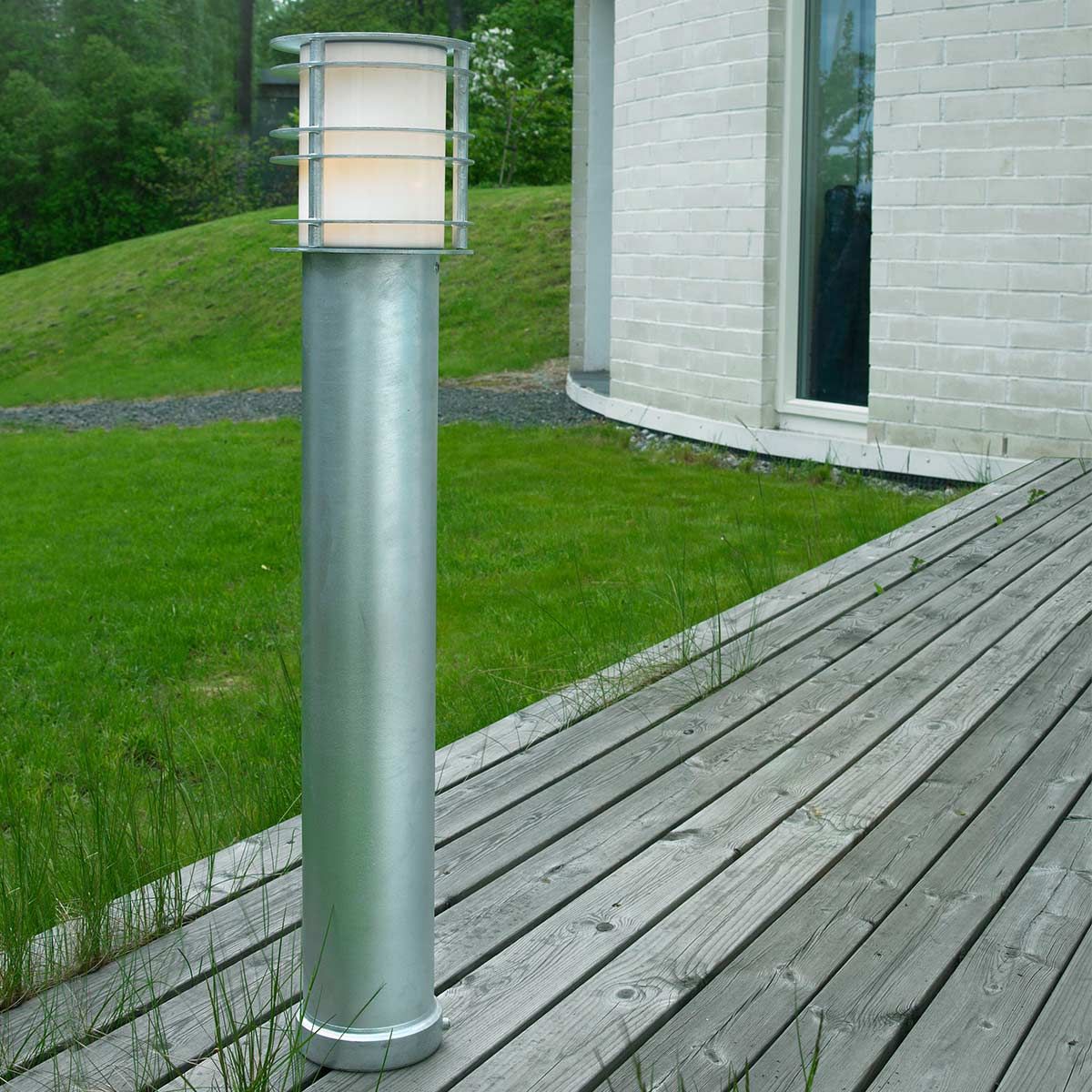 Stockholm 1 Light Small/Medium/Large Bollard - Various Finish E27 IP65 - Image 33