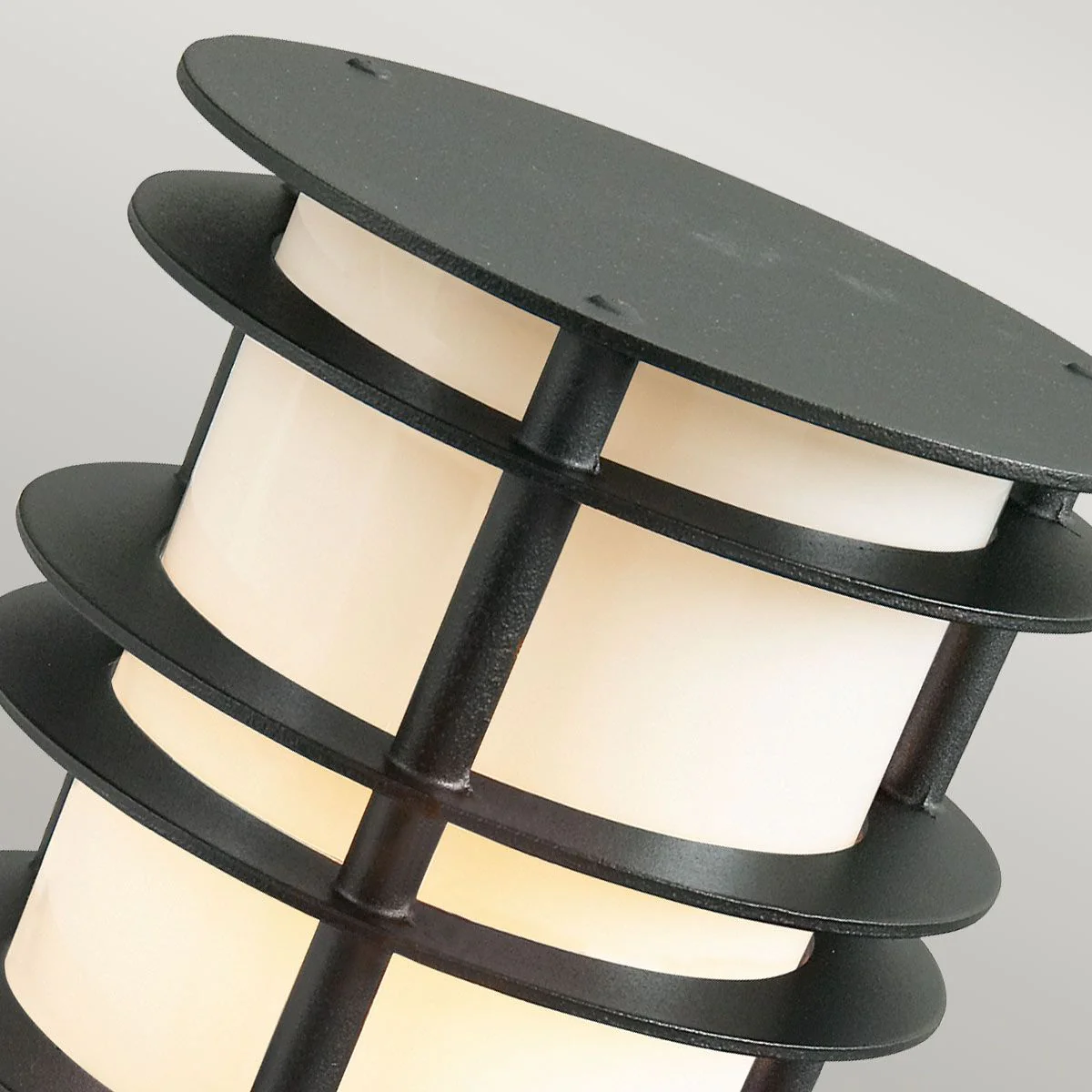 Stockholm 1 Light Small/Medium/Large Bollard - Various Finish E27 IP65 - Image 9