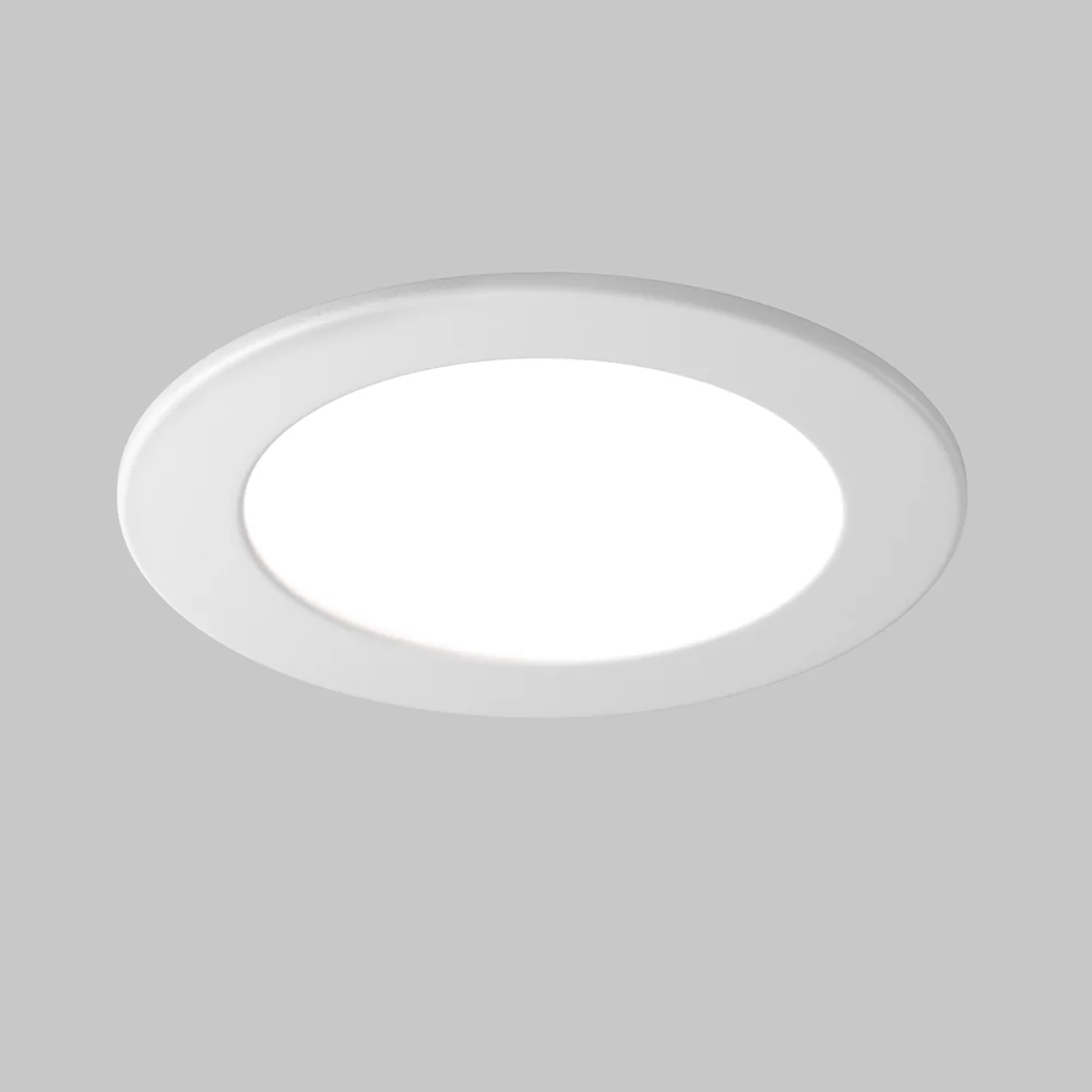 Stockton LED Flush Recessed Ceiling Light- White Finish IP44 - Image 15