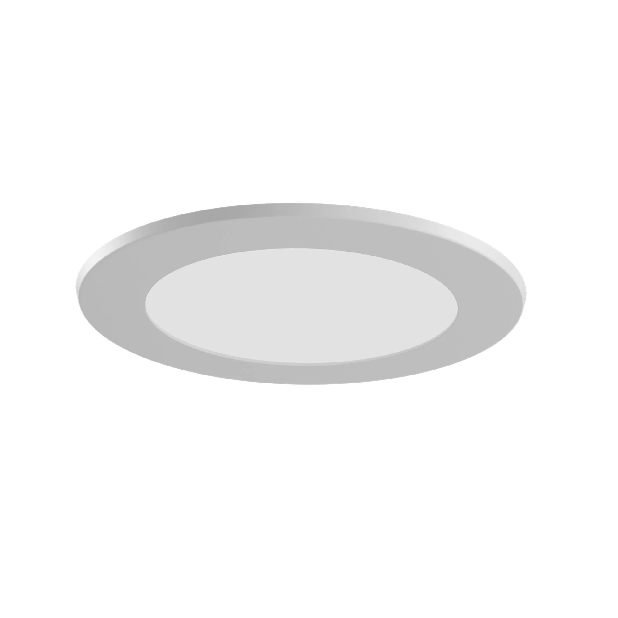 Stockton LED Flush Recessed Ceiling Light- White Finish IP44 - Image 3