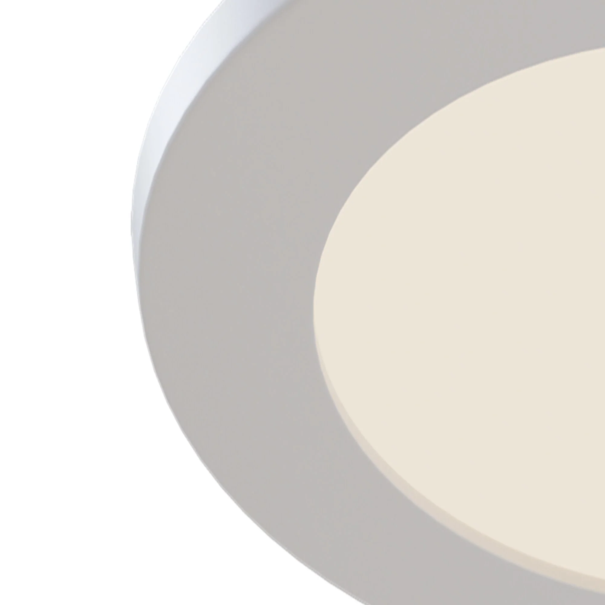 Stockton LED Flush Recessed Ceiling Light- White Finish IP44 - Image 4
