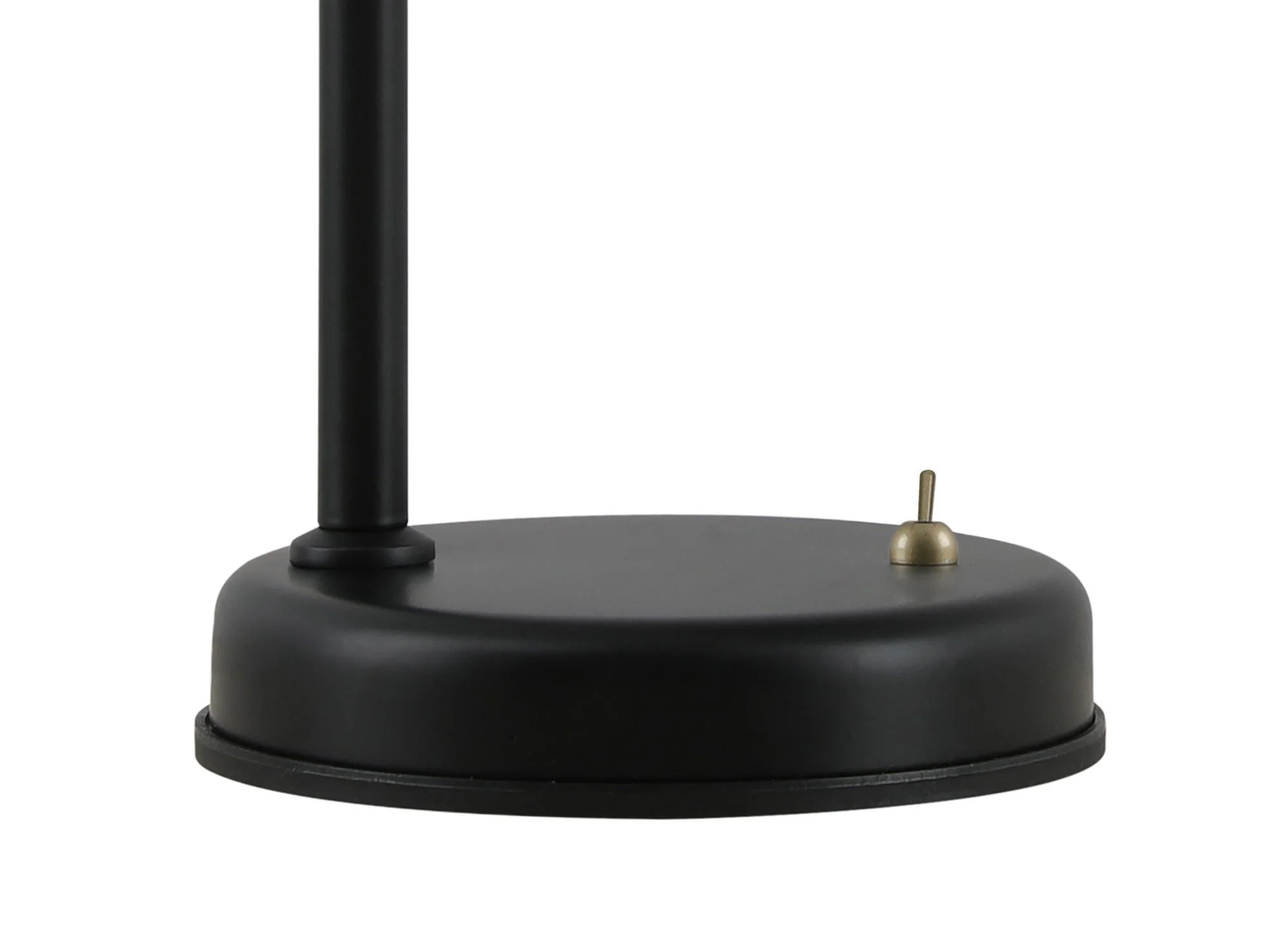 Stoke Adjustable Table Lamp, 1 x E27, Matt Black/Antique Brass/Khaki - Image 2