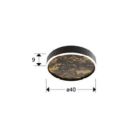 STONE LED CEILING LAMP - CCT - Image 7