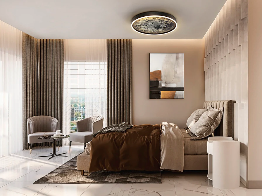 STONE LED CEILING LAMP - CCT - Image 8