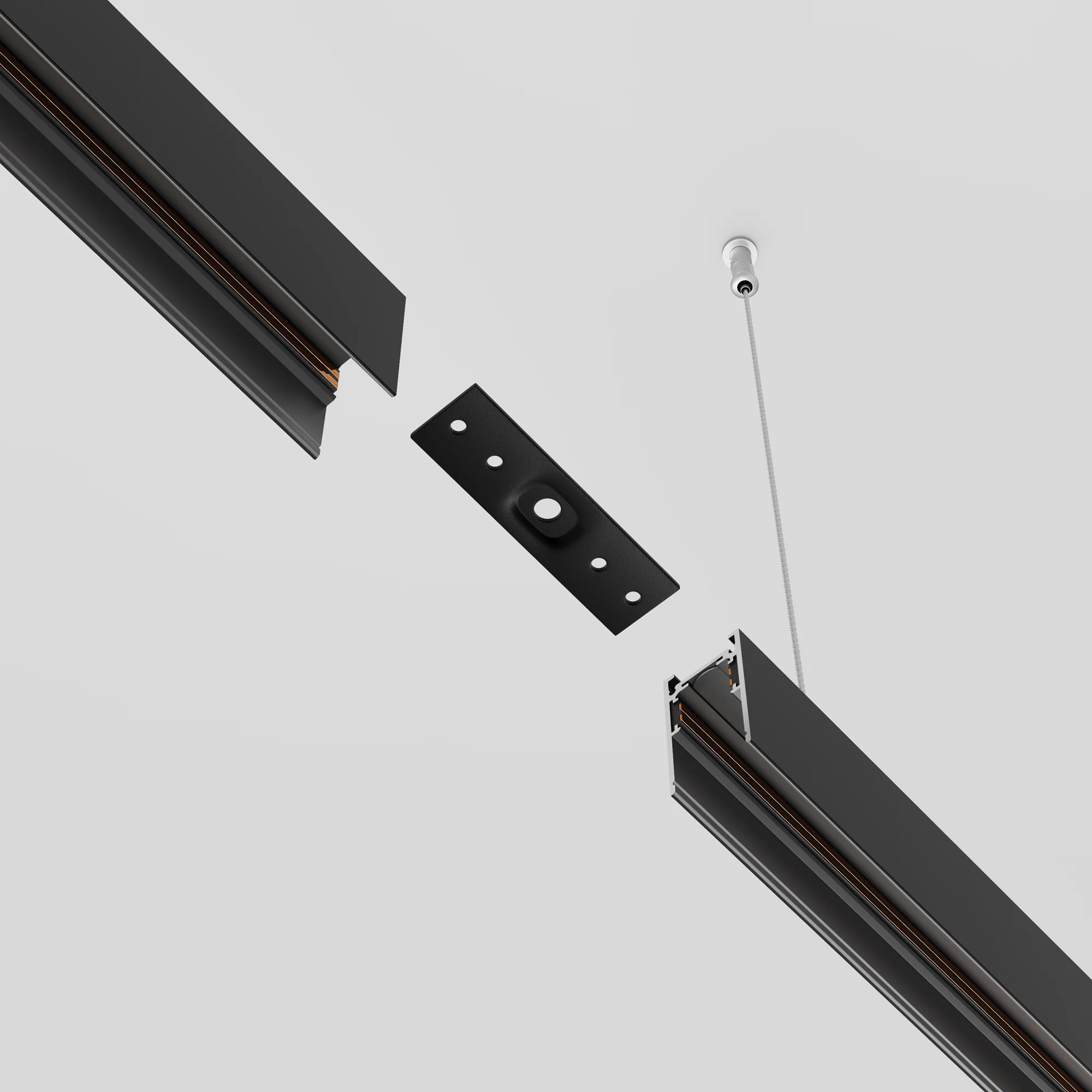 Straight connector Exility surface-mounted - Image 3