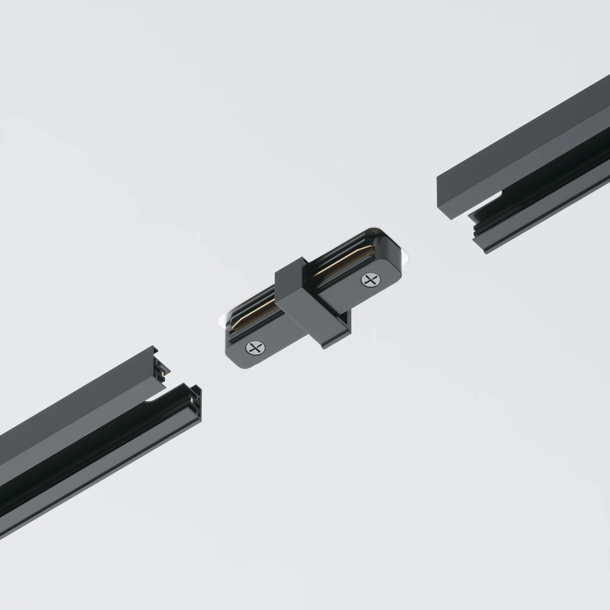 Straight connector Unity  Components for surface-mounted track system - Image 4