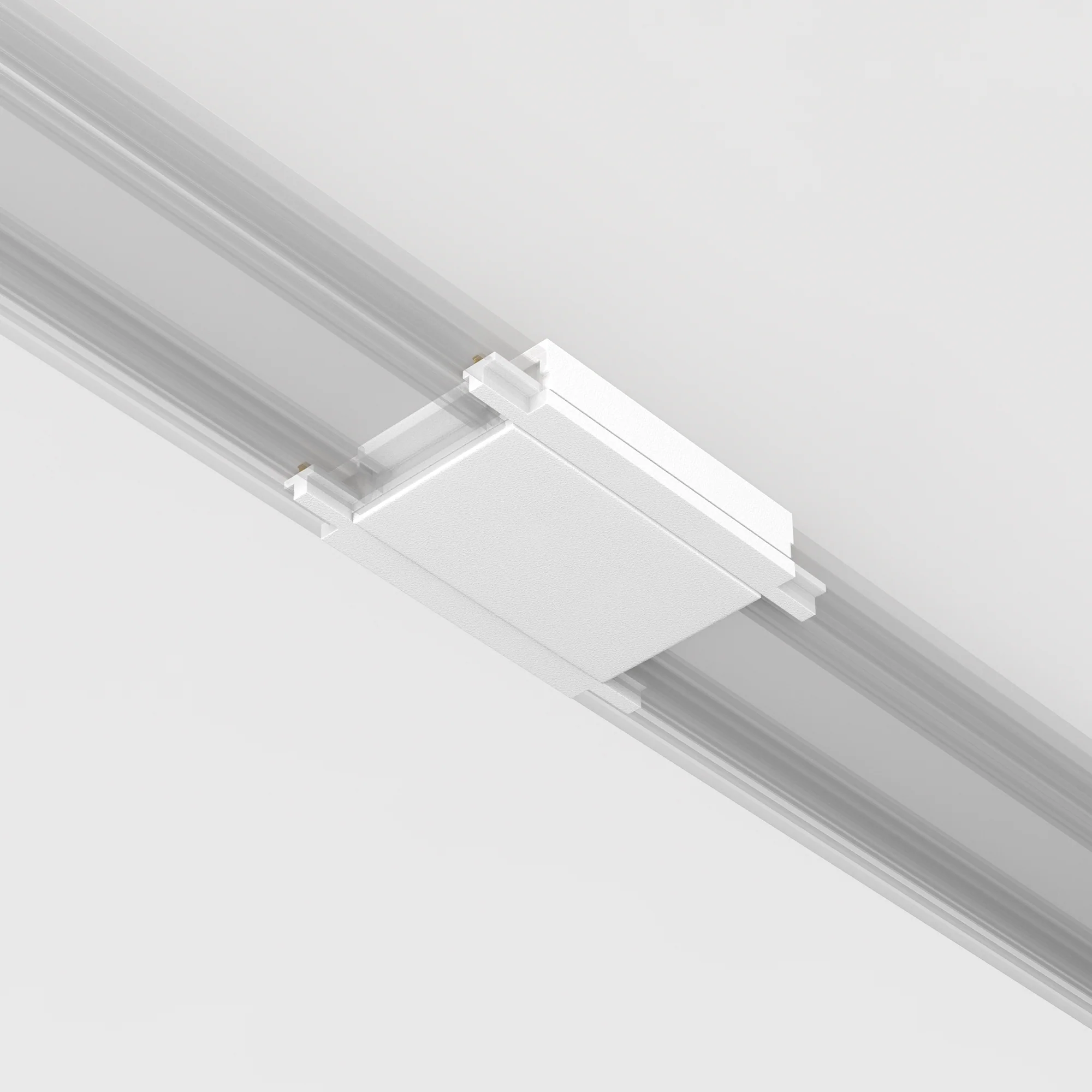 Straight power connector Radity white - Image 4