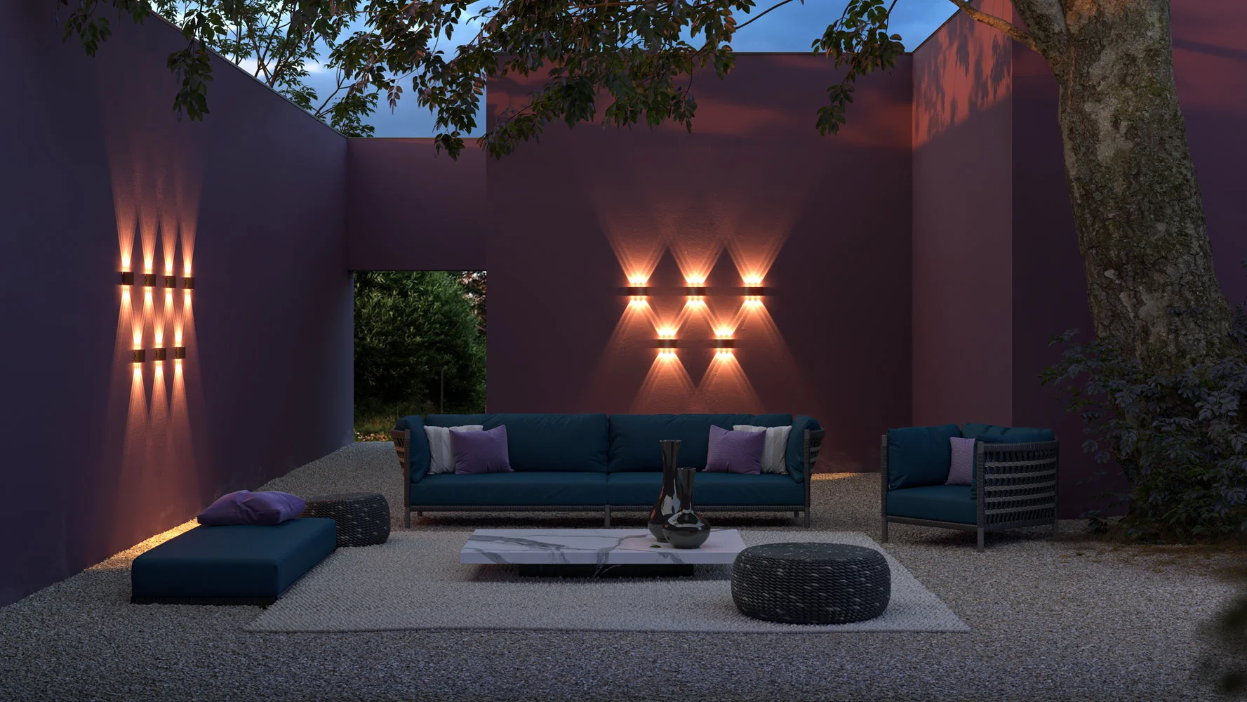 Strato Outdoor Up/Down IP54 3000K LED Light - Image 3