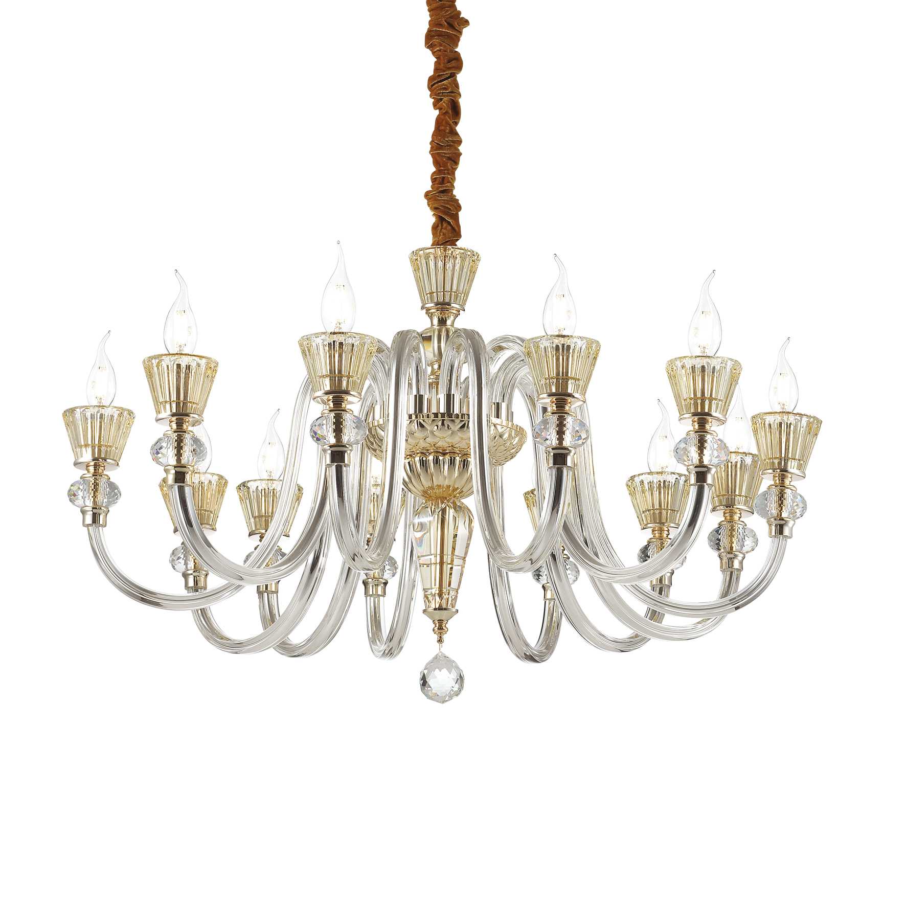 Strauss Centre Ceiling Light - Gold Fitting - Image 2