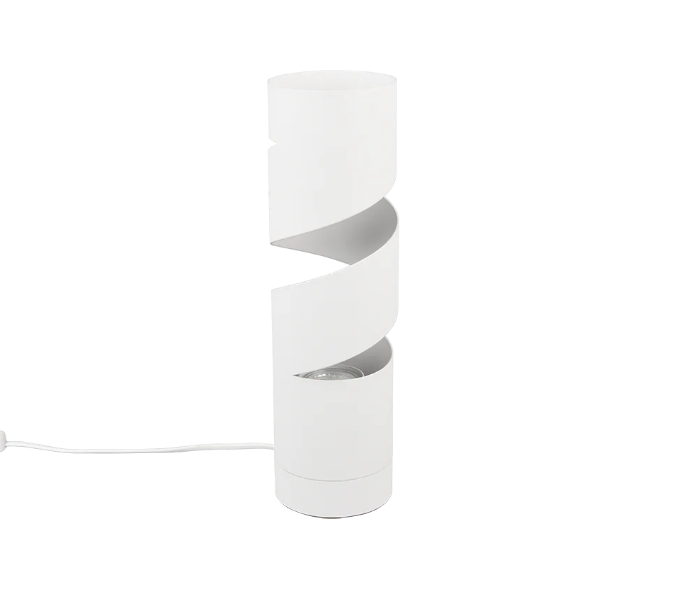Stream Table Lamps - White Finish - Image 2