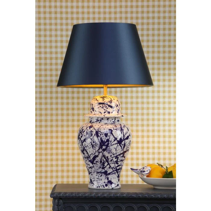 Studio Table Lamp Blue /White- Base Only - Image 3
