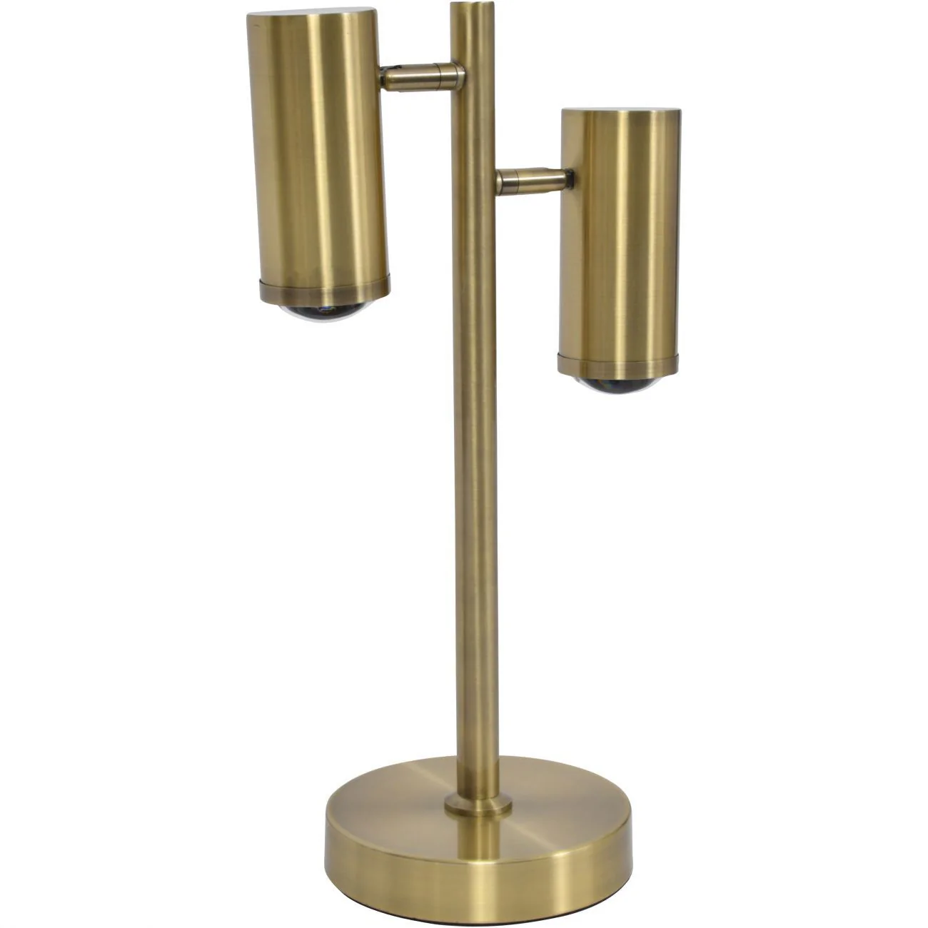 Stukeley Double Light Desk Lamp -  Bronze Finish - Image 2