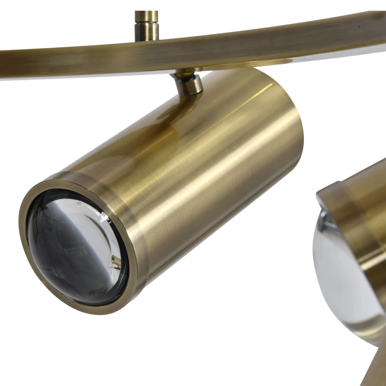 Stukely Eight Spotlight Pendant Lamp - Bronze Finish - Image 4