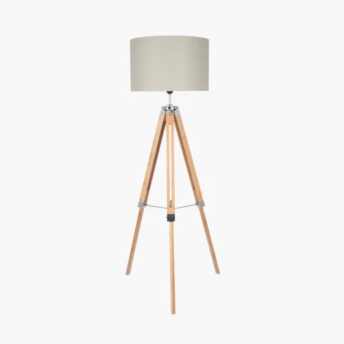 Sumba Bamboo Tripod Floor Lamp Base - Image 2