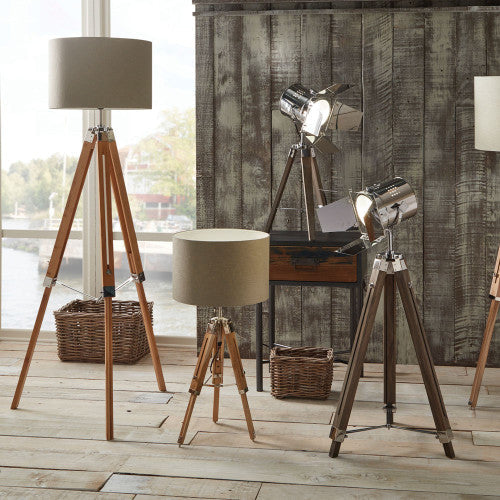Sumba Bamboo Tripod Floor Lamp Base - Image 3