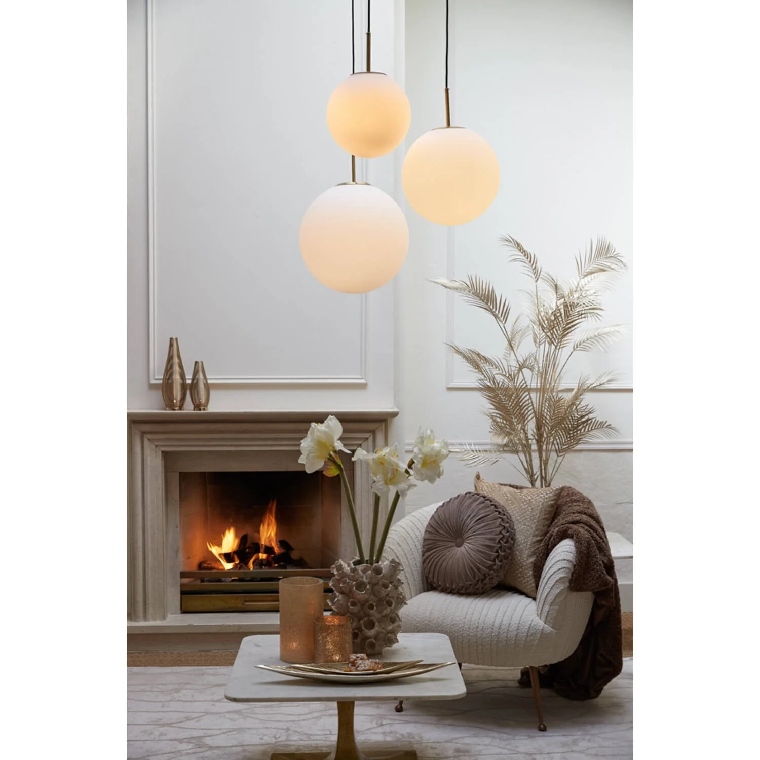Suneka Medium/Large Tealight - Antique Copper/Matt Black/Antique Bronze/Shiny Gold Finish - Image 6
