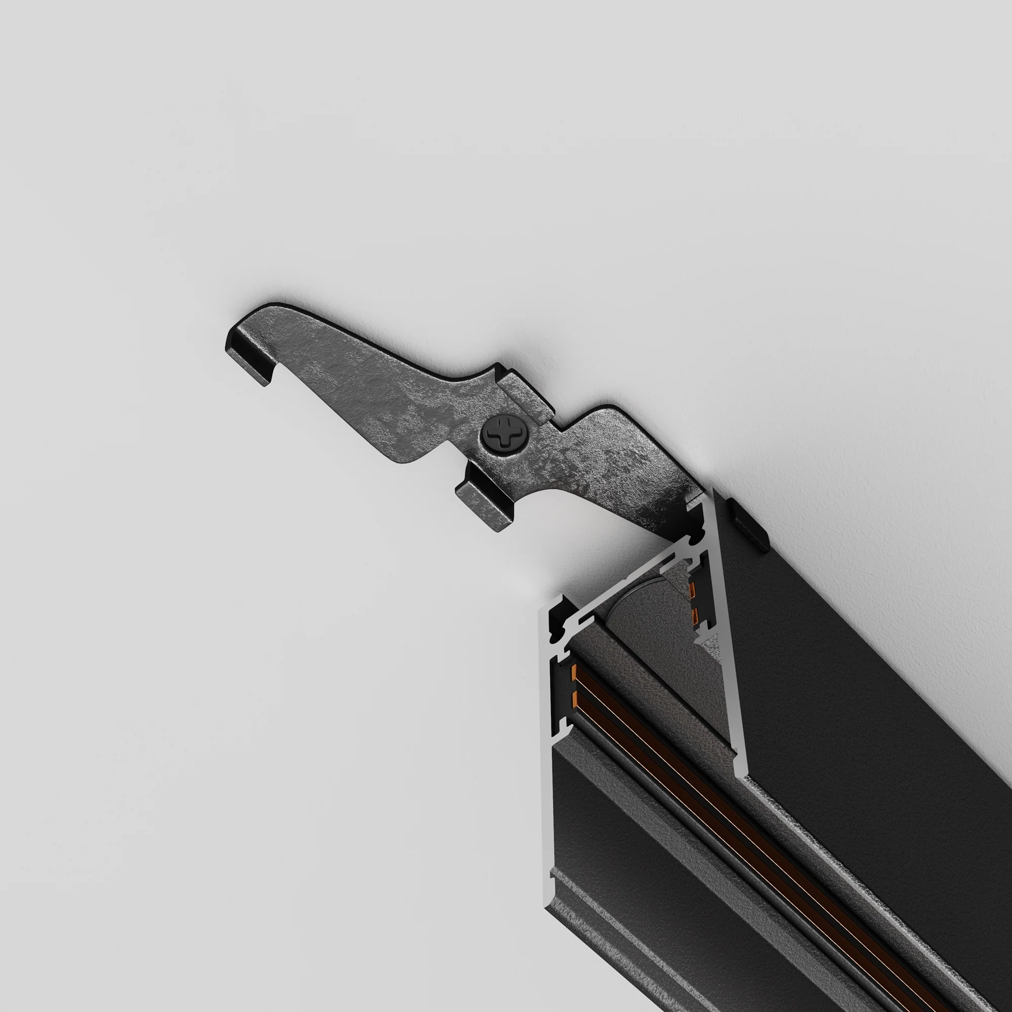 Surface mounting clip Exility - Image 3