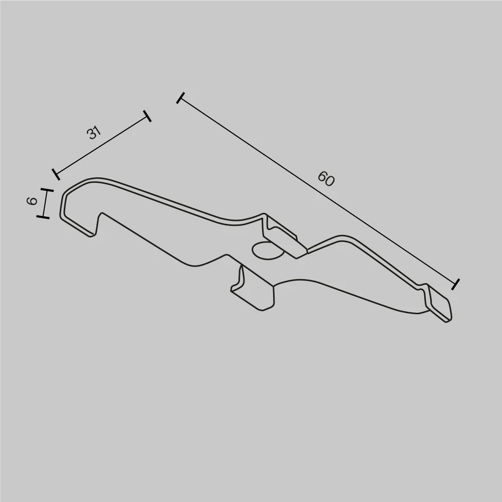 Surface mounting clip Exility - Image 8