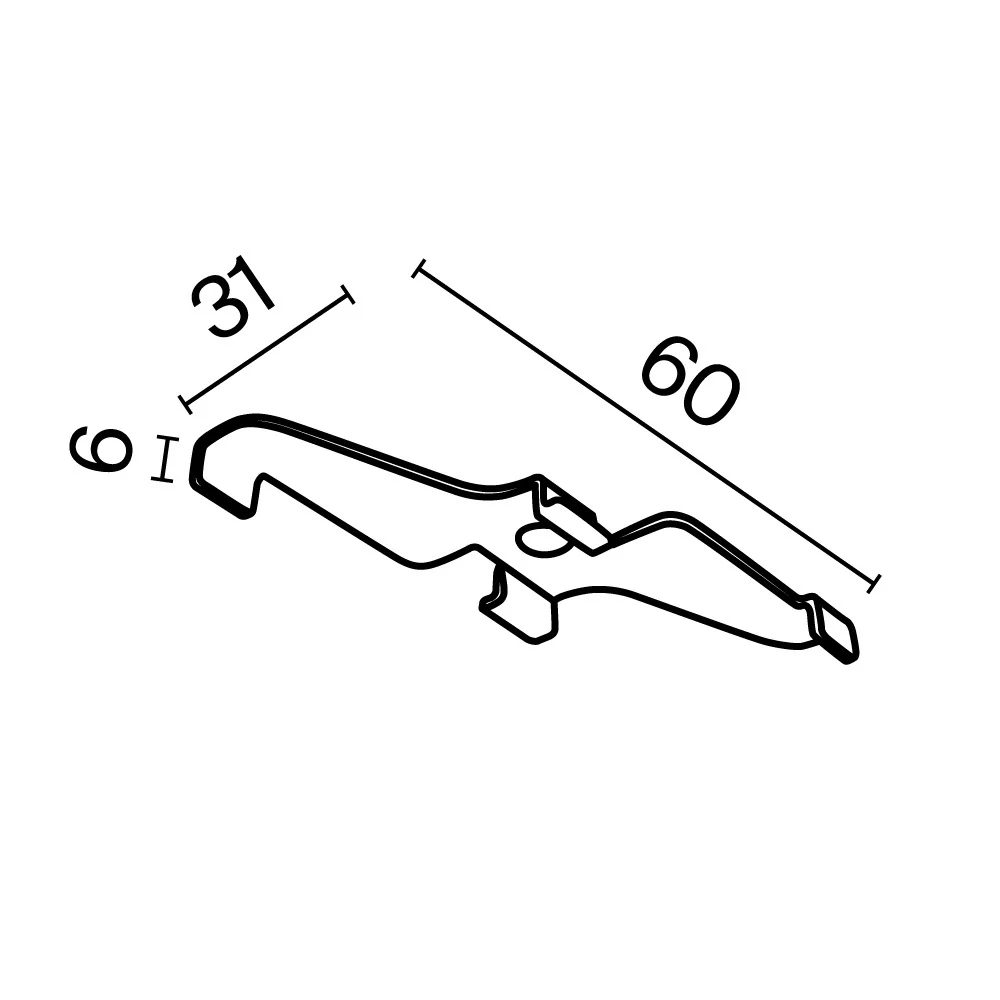 Surface mounting clip Exility - Image 9