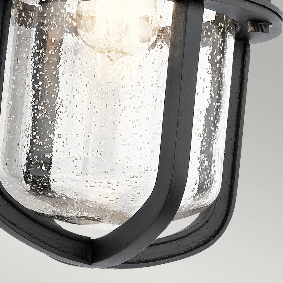 Suri Small/Medium/Large Wall Lantern - Textured Black Finish - Image 11