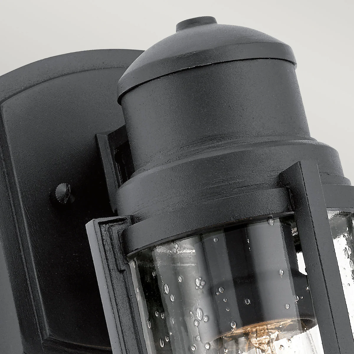 Suri Small/Medium/Large Wall Lantern - Textured Black Finish - Image 2