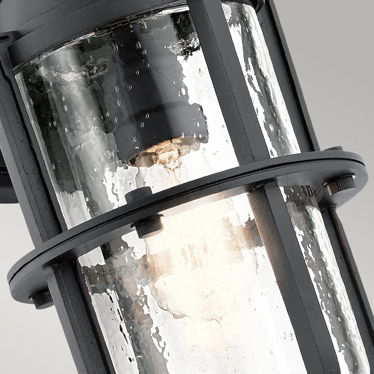 Suri Small/Medium/Large Wall Lantern - Textured Black Finish - Image 6