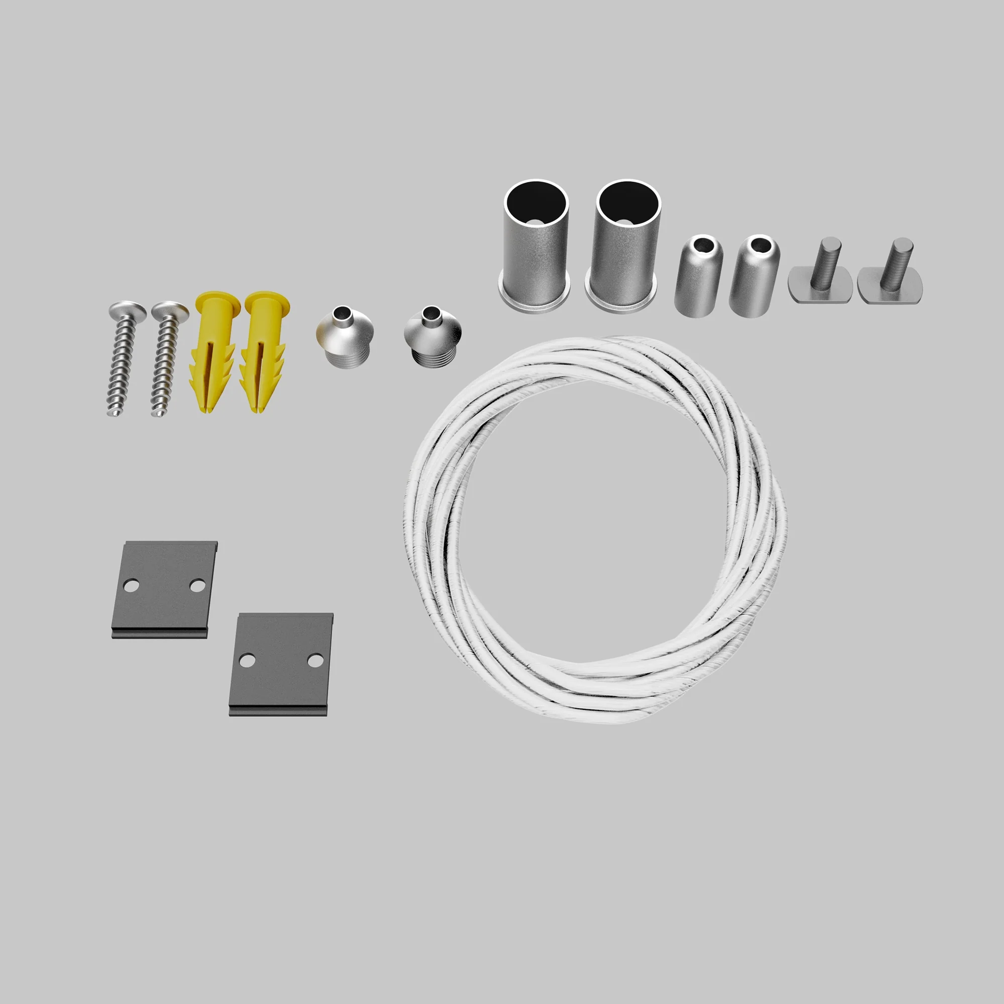 Suspension kit 2 pcs S35 silver - Image 2