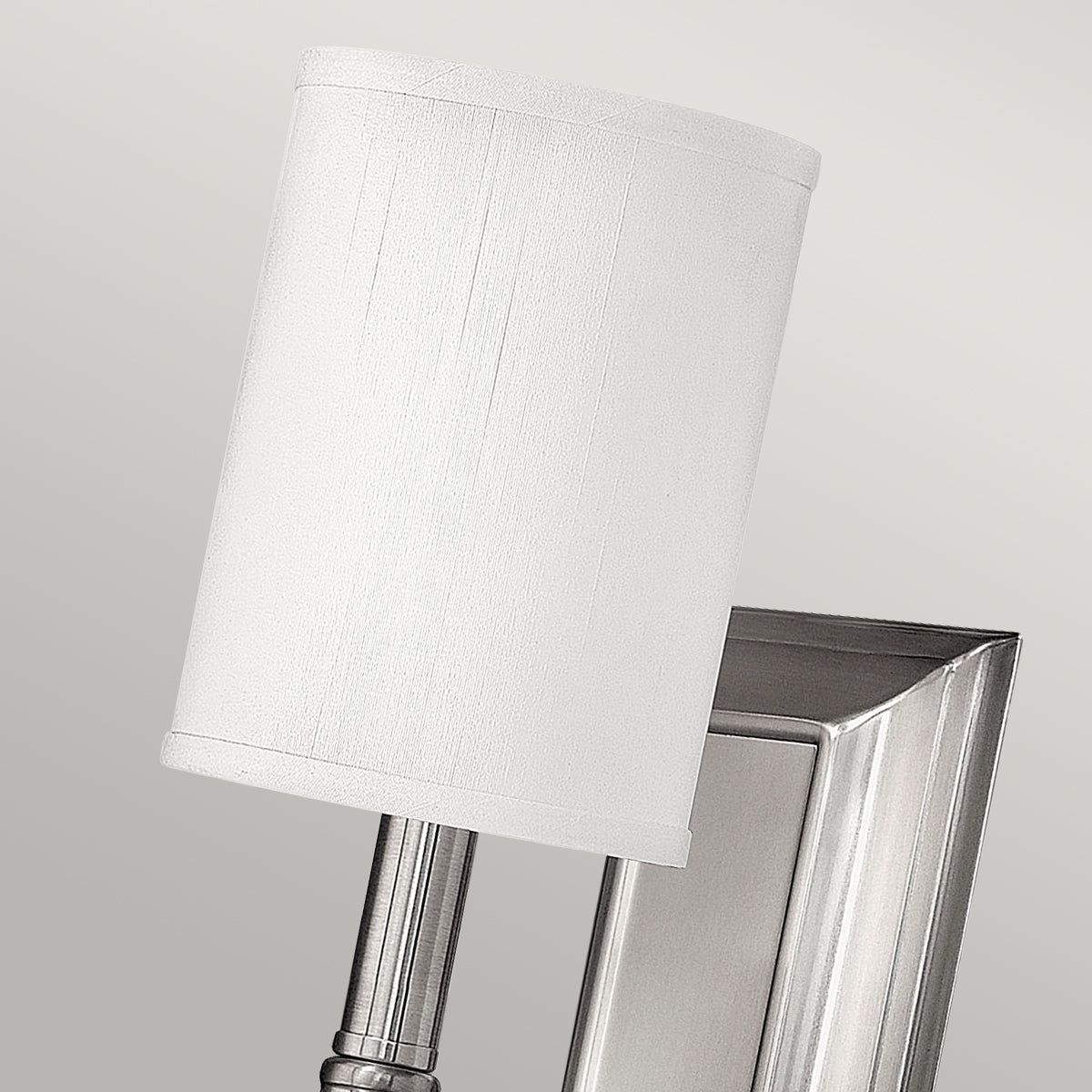 Sussex 1/2Lt Wall Light -  Brushed Nickel Finish - Image 3