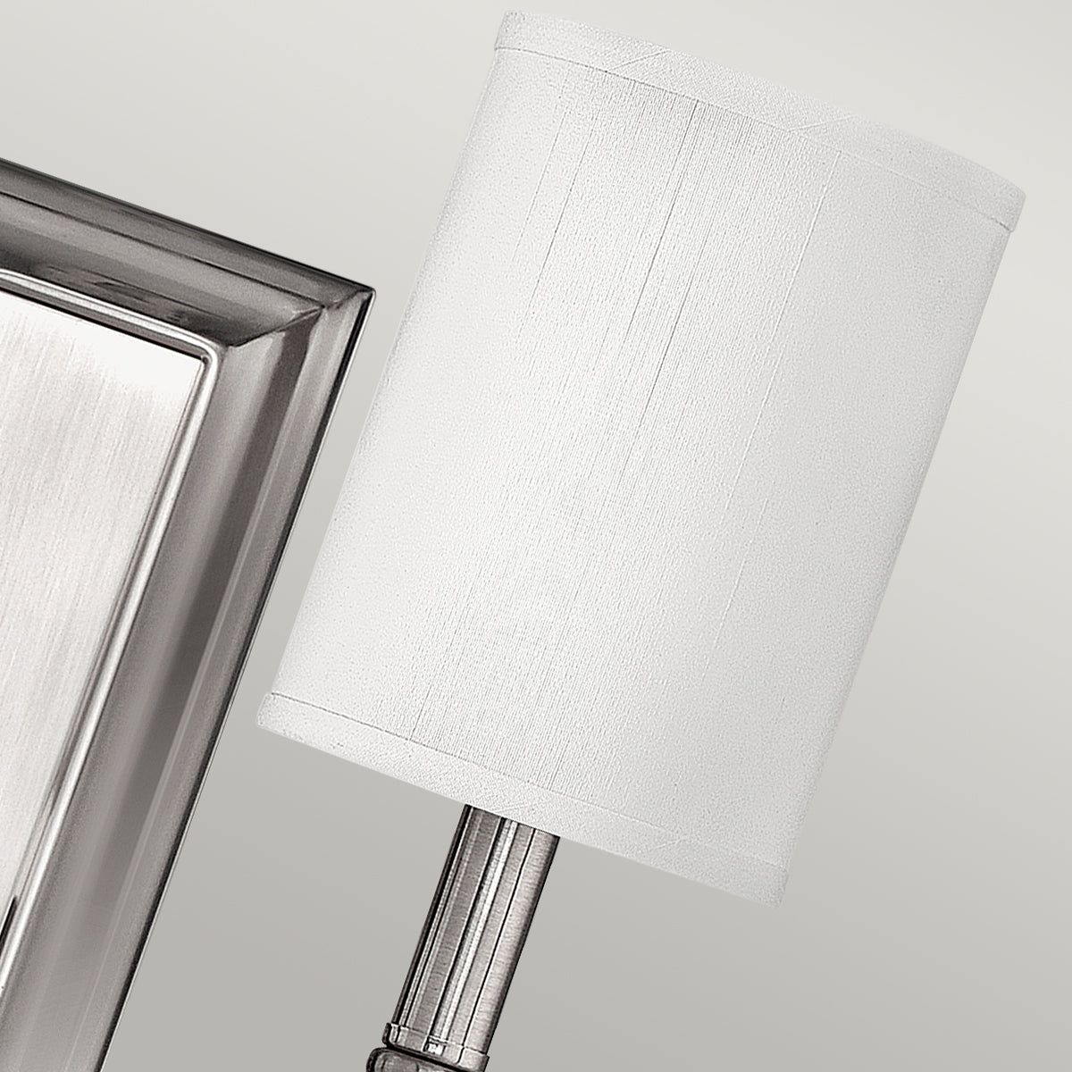 Sussex 1/2Lt Wall Light -  Brushed Nickel Finish - Image 7