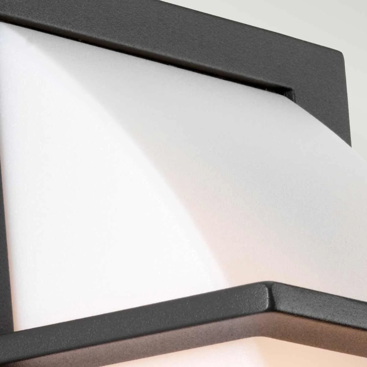 Sven 1 Light Wall Lantern - Graphite E27 IP65 - Image 2