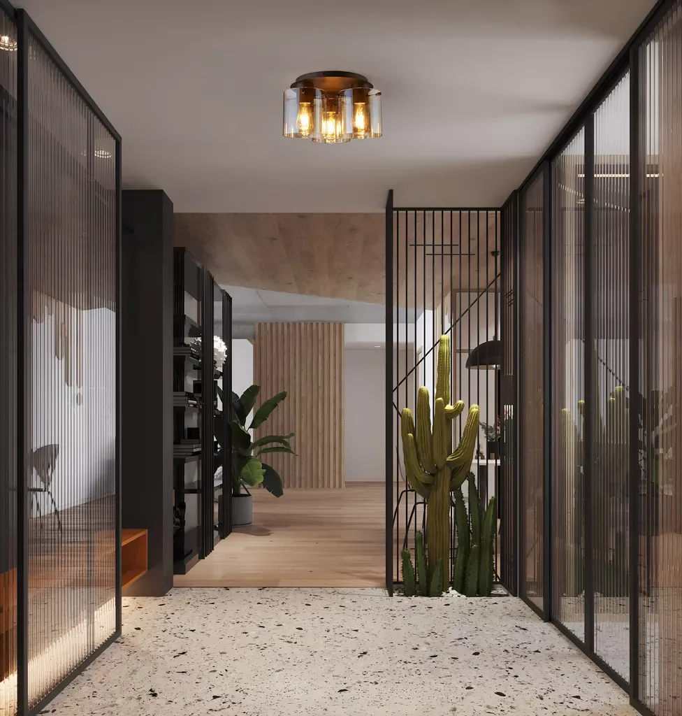 Sweden 1Lt/ 3Lt  Flush - Mocha/ Black Finishes - Image 9
