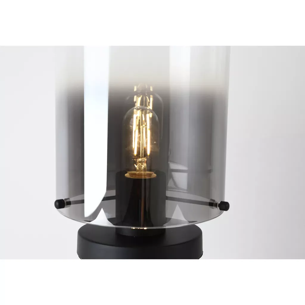 Sweden Table Lamp-  Matt Black/ Mocha Finish - Image 4