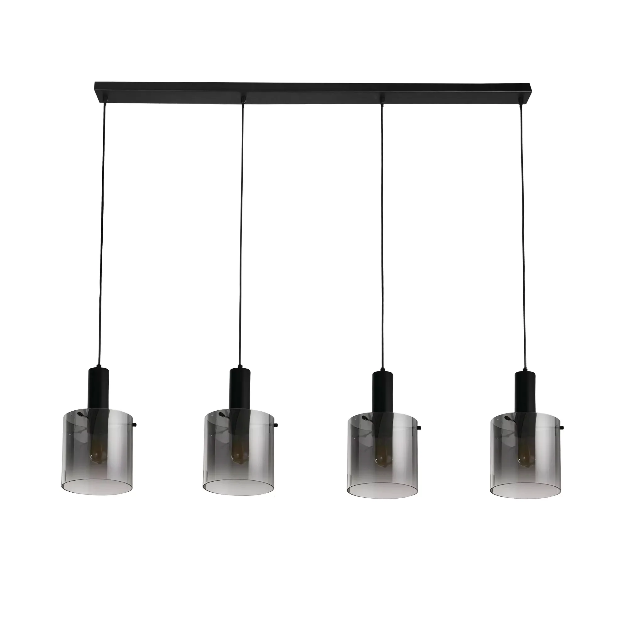 Sweden 3Lt/4Lt Bar Pendant - Mocha / Black Finish - Image 11