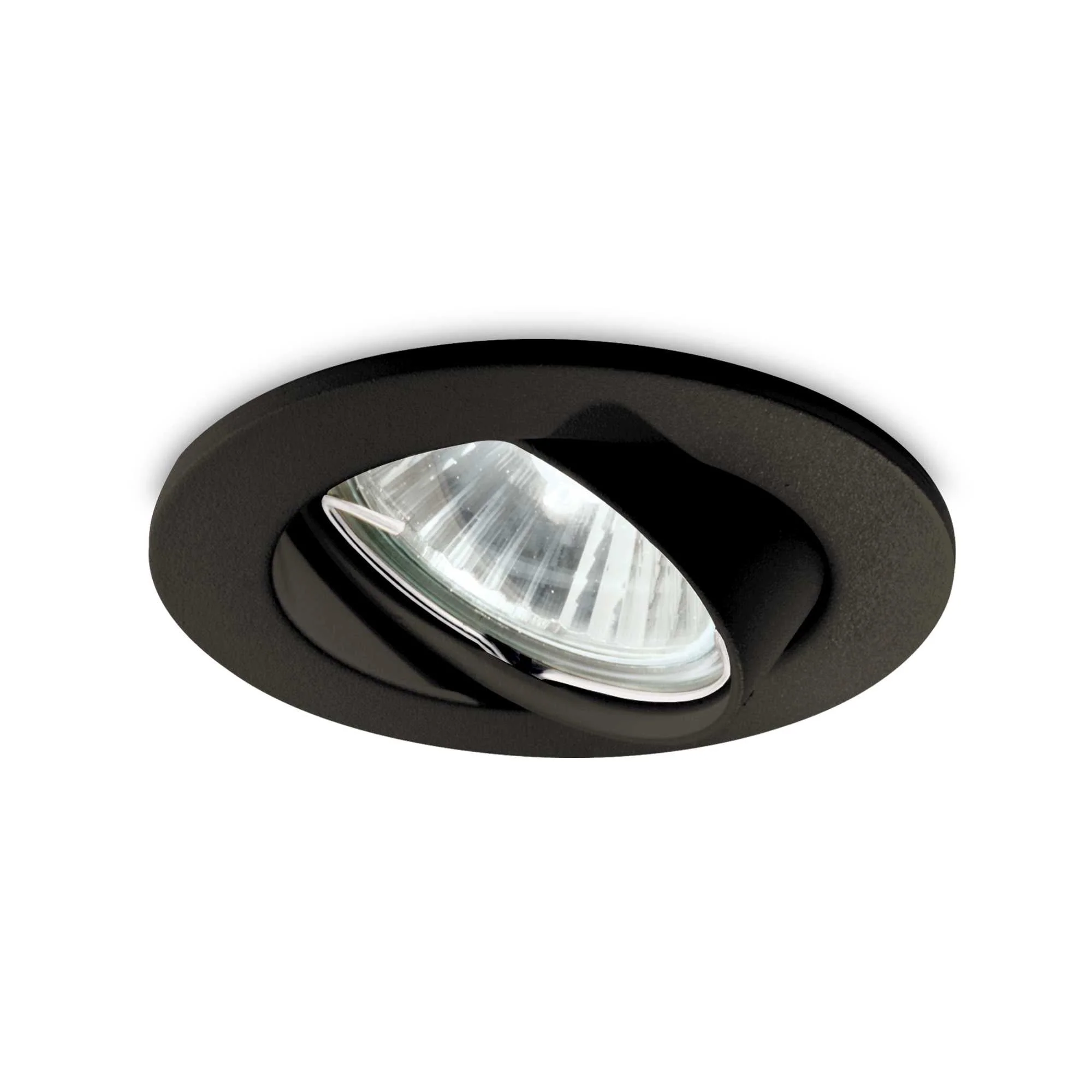 Swing Recessed Ceiling Light Fitting -White/Nickel/Black/Chrome/Burnish -Finish - Image 4