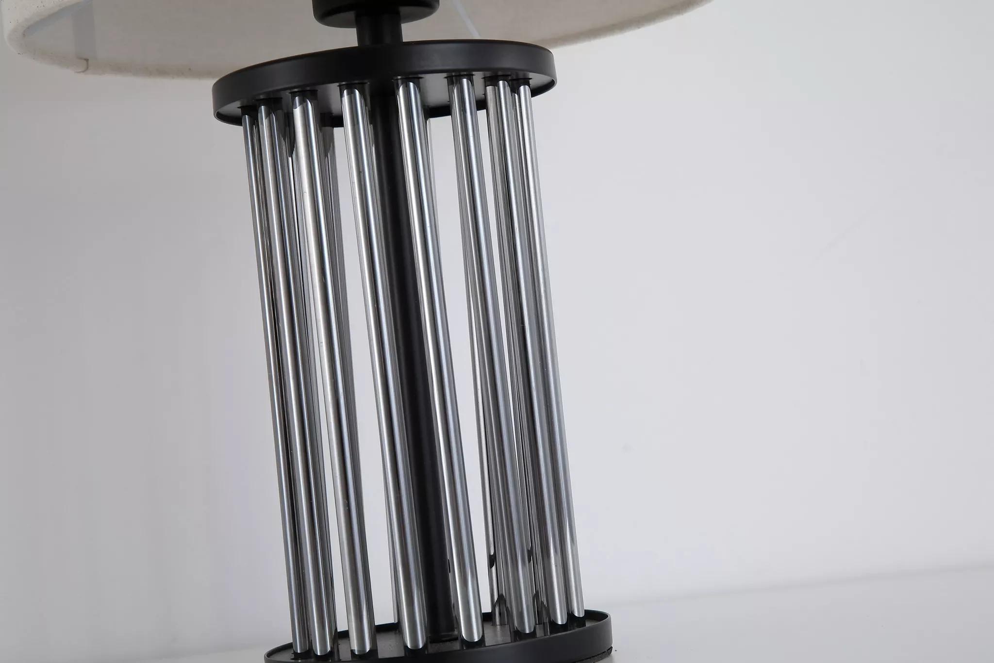 Swizzle 1Lt Table Lamp, Matt Black / Gold - Image 3