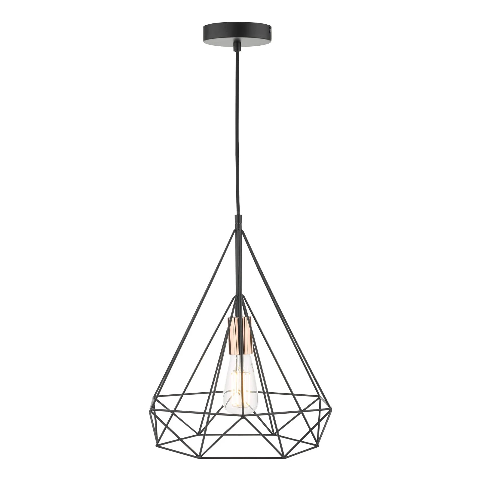 Sword Pendant - Black & Copper/Polished Copper Finish - Image 6