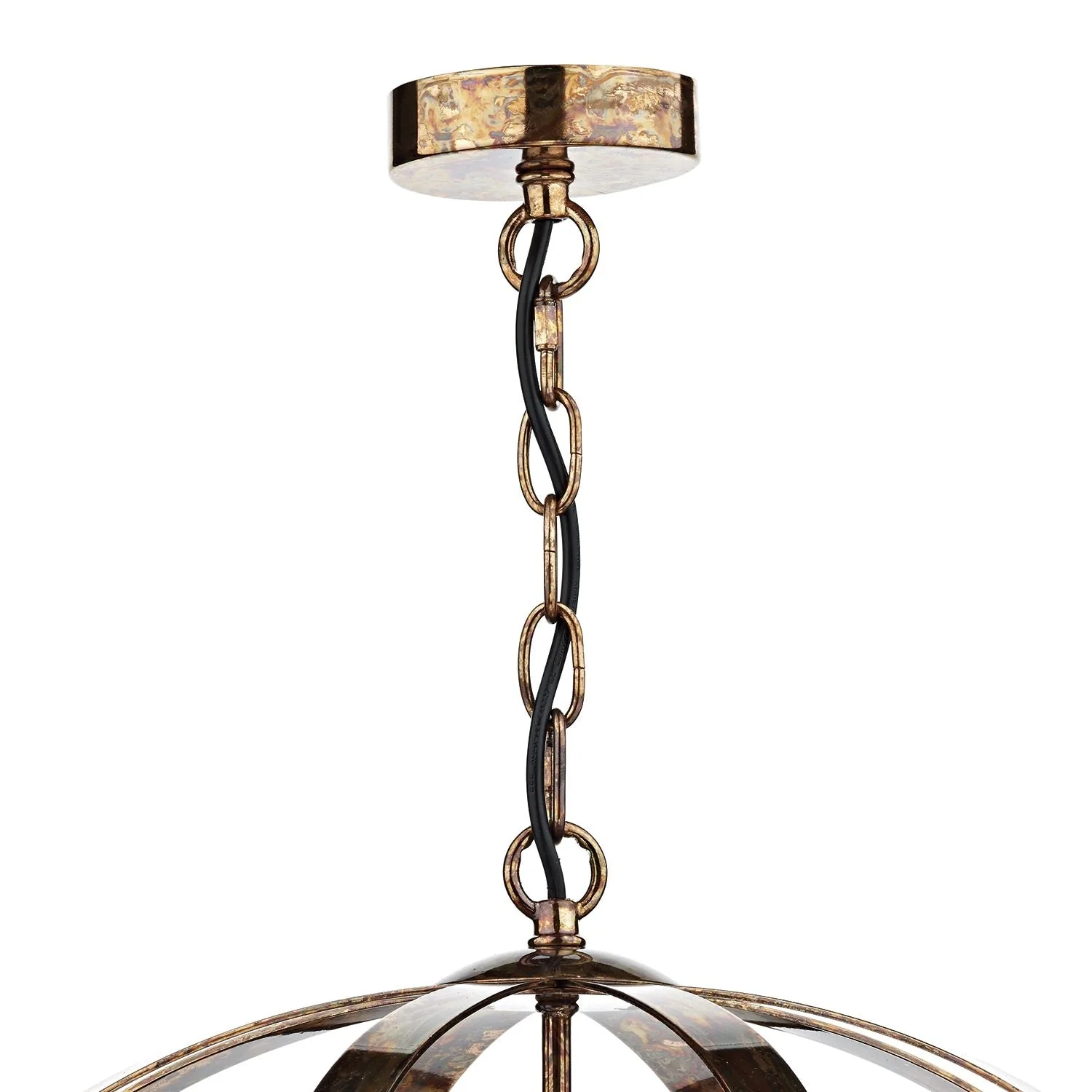 Symbol 3/6 Light Fitting - Satin Chrome/Petrol Chrome Finish - Image 2